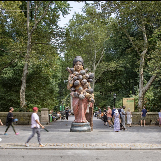 Bharti Kher’s monumental maternal figure on show in Manhattan