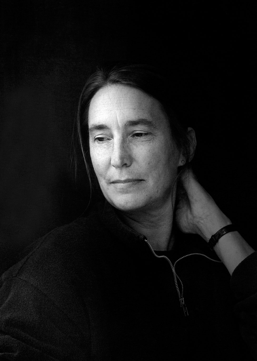 Portrait of Jenny Holzer by Nanda Lanfranco - image courtesy the artist
