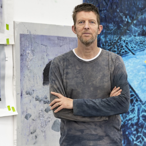 Michael Raedecker - 'I chose to combine ‘high’ painting with ‘low’ craft to create new paintings'