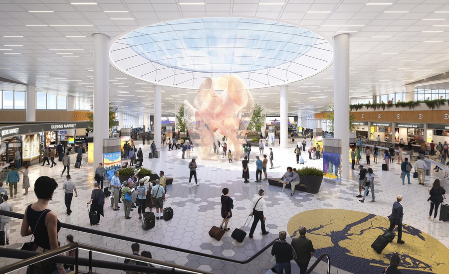 Uman, Felipe Baeza, and Nina Chanel Abney are among artists chosen to create installations for new JFK Airport Terminal