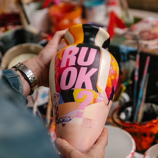 Harland Miller tells Artspace about  R U OK?