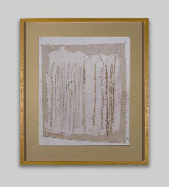 Adja Yunkers - String Drawing #6, Painting