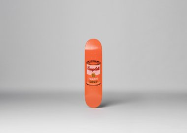work by Andy Warhol - Colored Campbell's Soup Peach #:36357