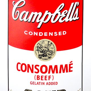 Campbell's Soup - Consommé art for sale