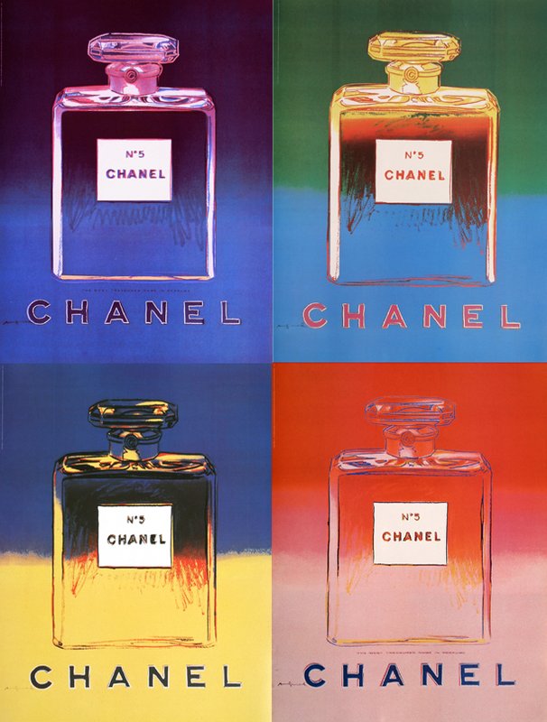 After Andy Warhol Chanel No 5 Set Of Four For Sale Artspace