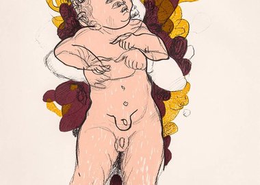 work by Akio Takamori - Honey Thief #:61239