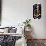 different view - Albert Oehlen, Selbporträt Mit Palette - 2