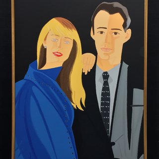 Pas de Deux #1 (Janet Leonard & David Salle) art for sale