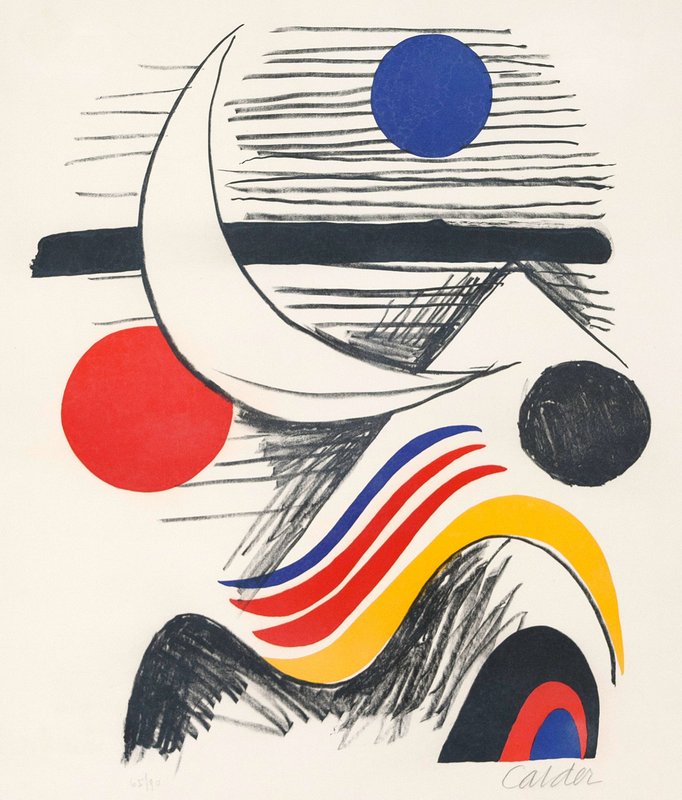 Alexander Calder La Lune Et La Montagne For Sale Artspace