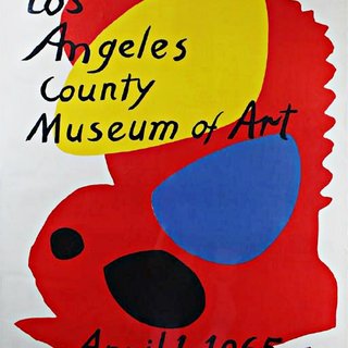 Alexander Calder, Los Angeles County Museum of Art (LACMA) Rare Lithographic Poster