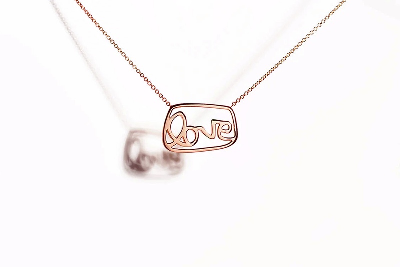view:78164 - Alexandra Grant, grantLOVE Necklace - Rose Gold - 