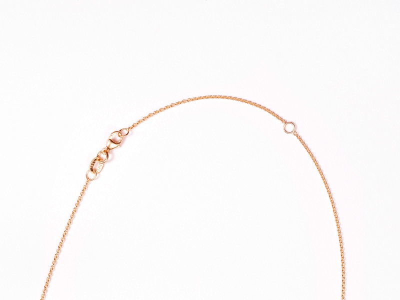 view:78166 - Alexandra Grant, grantLOVE Necklace - Rose Gold - 
