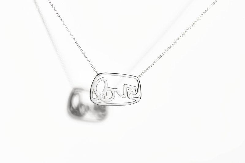view:56697 - Alexandra Grant, grantLOVE Necklace - Sterling Silver - 