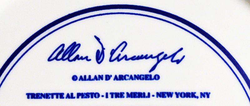 view:38913 - Allan D'Arcangelo, Trenette Al Pesto - I Tre Merli - New York, NY - 