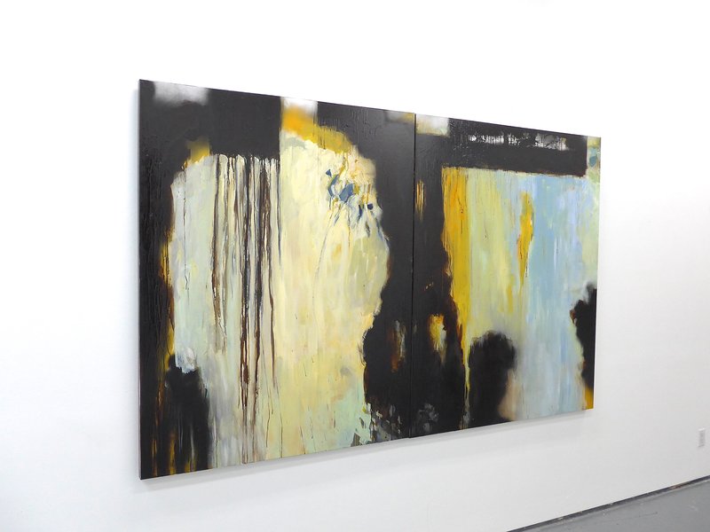 view:23938 - Allen Anthony Hansen, The Atmosphere of Nothingness, Untitled Painting 3 (Diptych) - 