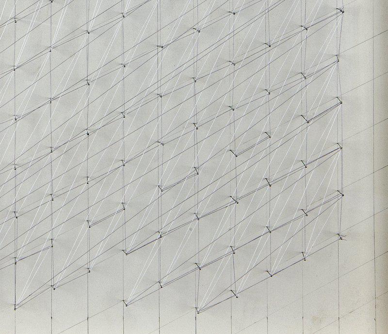 view:37261 - Alyson Shotz, Four-Dimensional String Drawing # 8 - 
