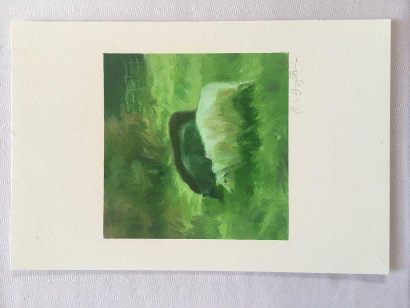 view:60879 - Amanda Joy Brown, Phthalo-Sheep - 