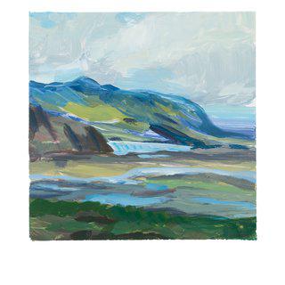 Amanda Joy Brown, Yupo-Icelandic Glacier