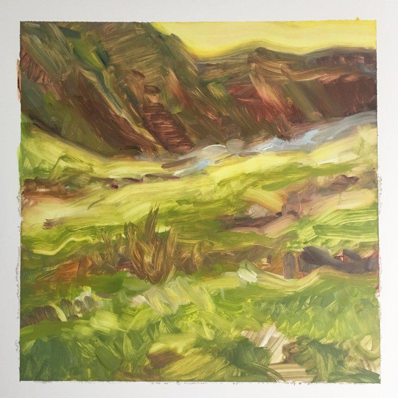 view:60901 - Amanda Joy Brown, Yupo-Pasture - 