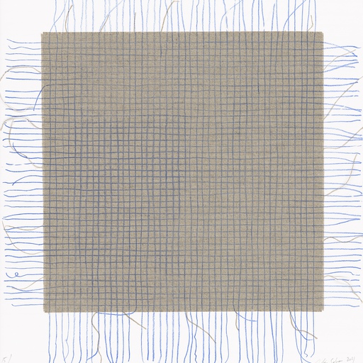 Transcending Grid (Blue)