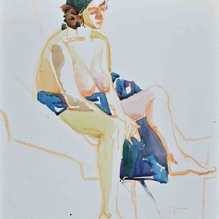 Anastasia Kurakina, Woman's Nude