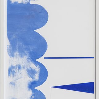 Numero 2 (blue and white) art for sale
