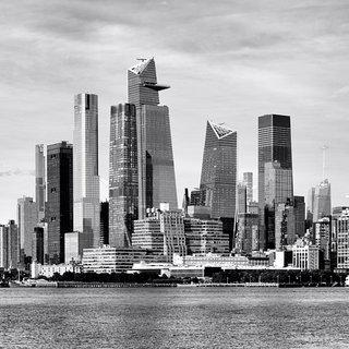 Panoramic Skyline of Hudson Yards and Empire State Building art for sale