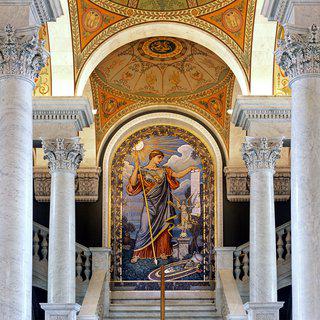 Library of Congress Great Hall Mosaic art for sale