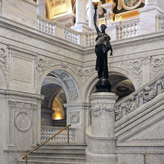 Library of Congress Great Hall Interior II art for sale