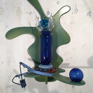 Blue Glass art for sale