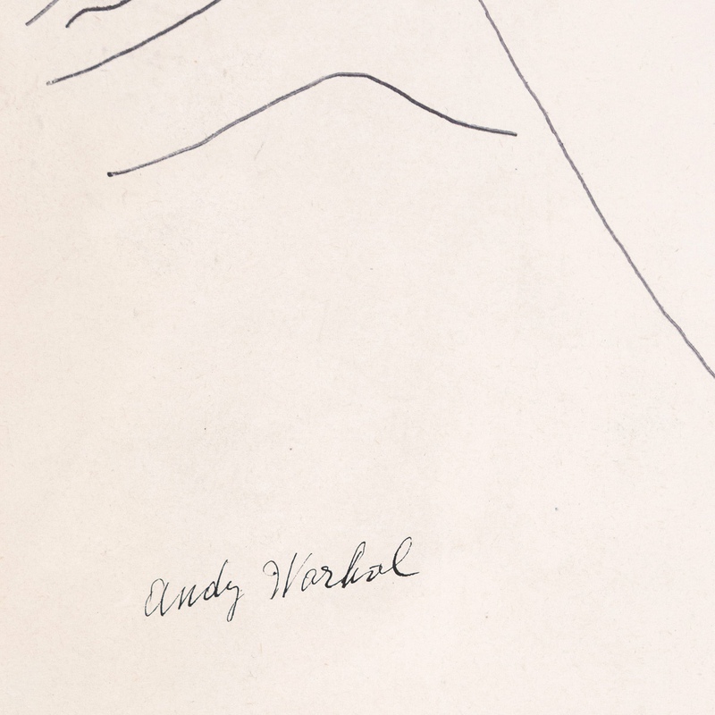 view:70909 - Andy Warhol, Seated Gentleman - 