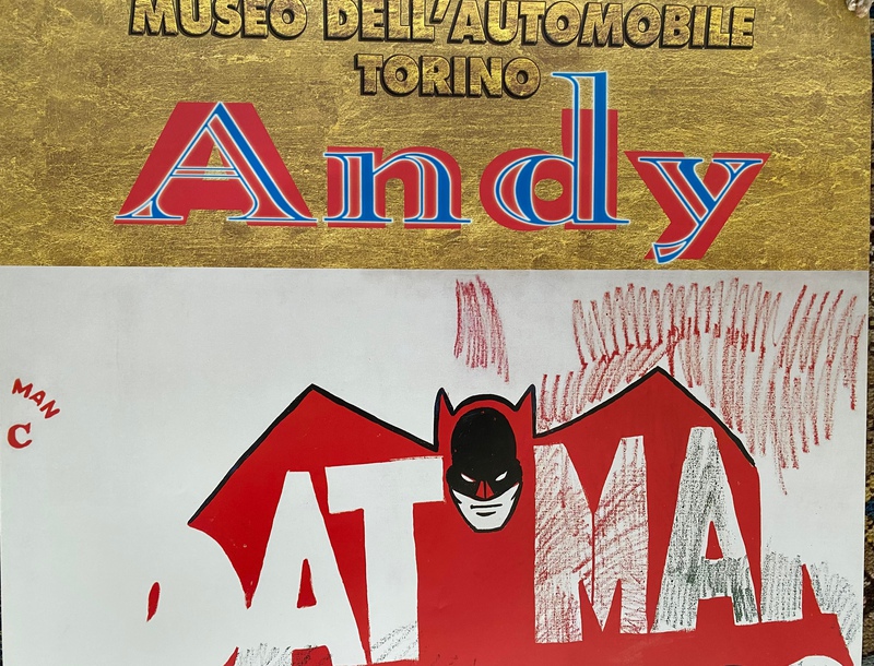 view:78566 - Andy Warhol, Batman 1997, Original Vintage Poster - 