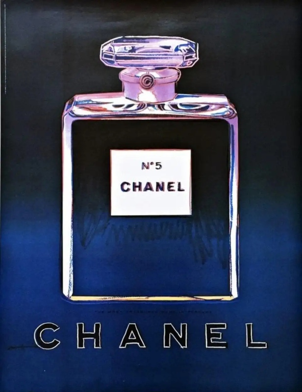 view:74040 - Andy Warhol, Chanel N5 Original Perfume Posters (Set of 4) - 