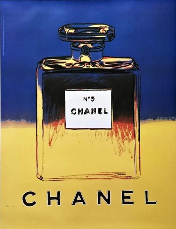 view:74041 - Andy Warhol, Chanel N5 Original Perfume Posters (Set of 4) - 