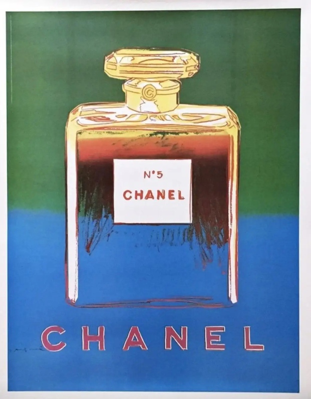 view:74042 - Andy Warhol, Chanel N5 Original Perfume Posters (Set of 4) - 