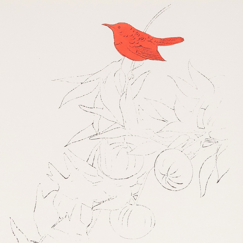 view:73252 - Andy Warhol, Bird on a Fruit Branch - 