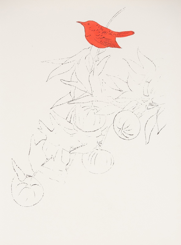 view:73258 - Andy Warhol, Bird on a Fruit Branch - 