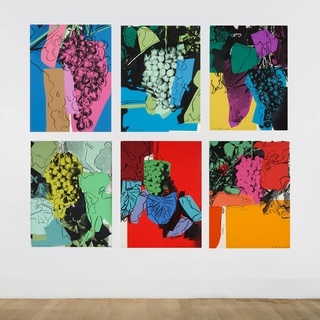 Andy Warhol, Grapes Complete Portfolio