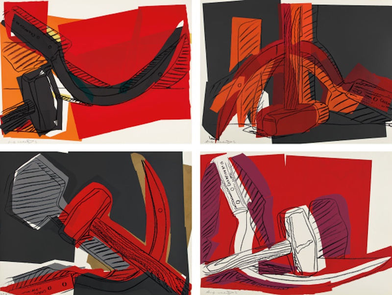 ᾖὖὢAndy Warhol イラスト集Ῑ῏ᾡ Andy Warhol - Hammer And Sickle Complete Portfolio for Sale