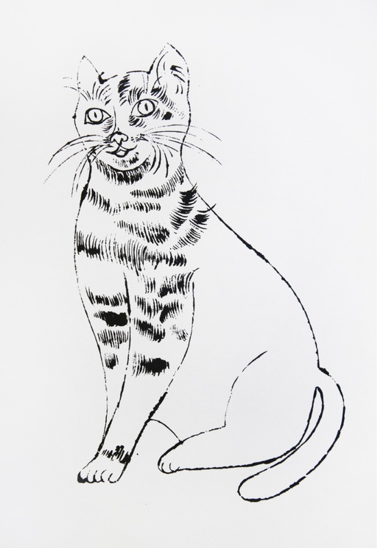 Andy Warhol - Untitled-From-25-Cats-Named-Sam-And-One-Blue-Pussy 