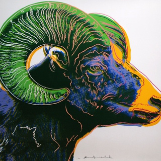 Andy Warhol, Bighorn Ram 302