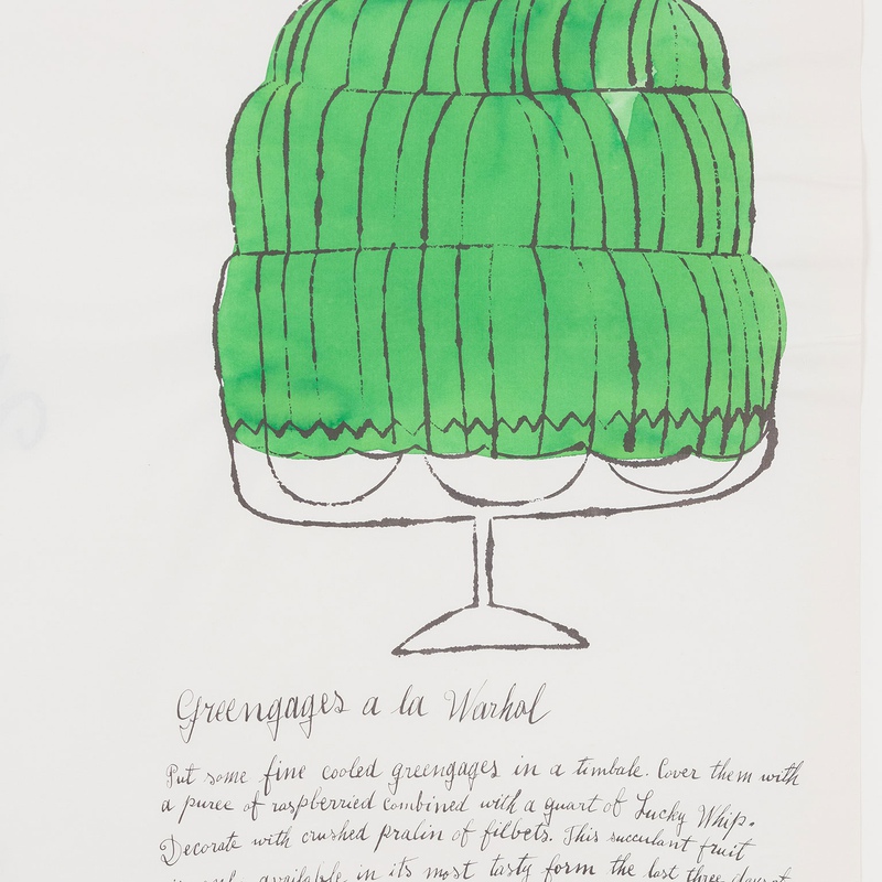 view:74698 - Andy Warhol, Greengages (Wild Raspberries) - 