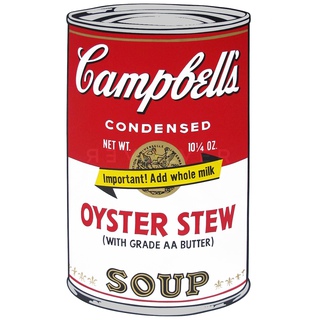 Andy Warhol, Campbell’s Soup Cans II: Oyster Stew (FS II.60)