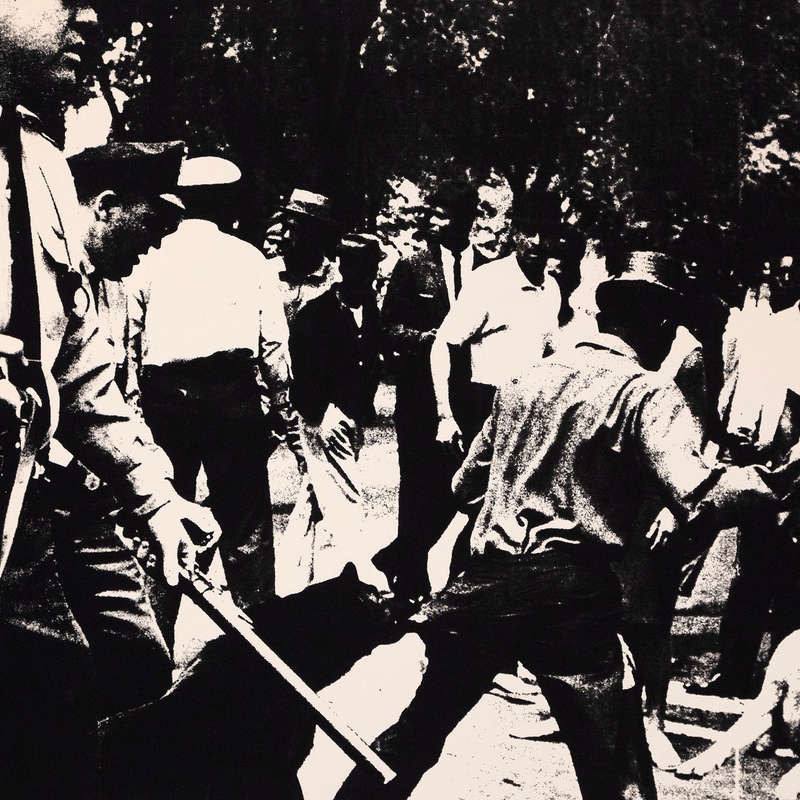 view:78574 - Andy Warhol, Birmingham Race Riots - 