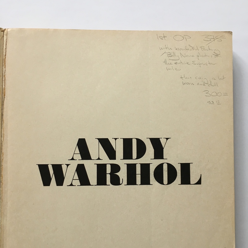 view:79128 - Andy Warhol, The Stockholm Catalogue - 