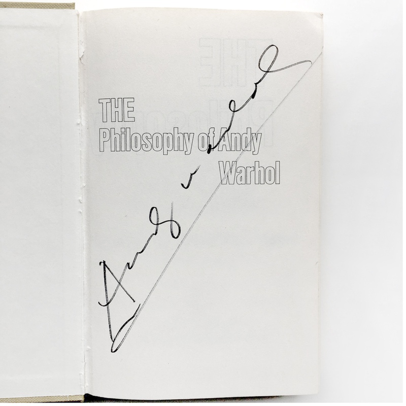 Andy Warhol - The Philosophy Of Andy Warhol: From A To B & Back Again ...