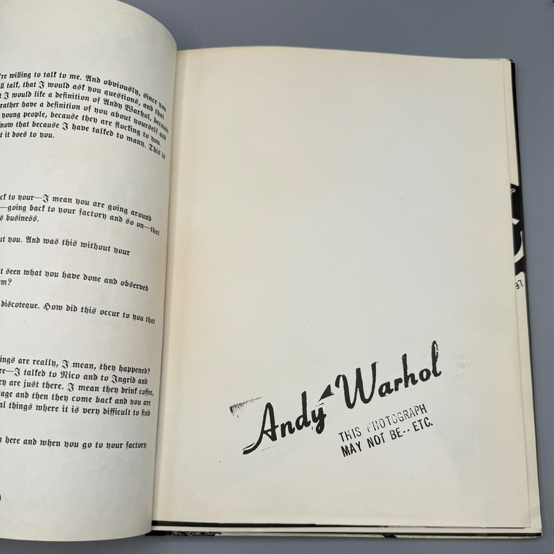 view:82189 - Andy Warhol, Index Book (First Edition) - 