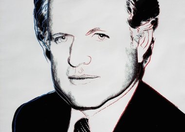 work by Andy Warhol - Edward Kennedy (FS II.240) #:21118