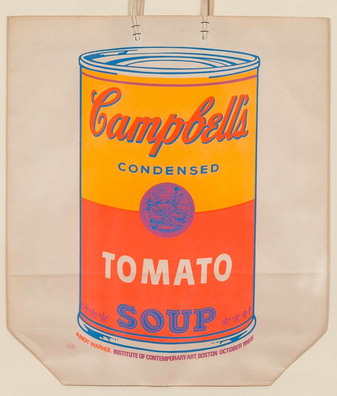 Soup Can Bag is available on Artspace for $4,500