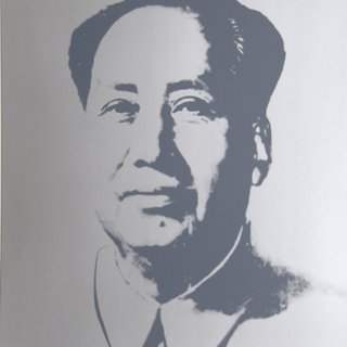 After Andy Warhol, Mao (Silver)